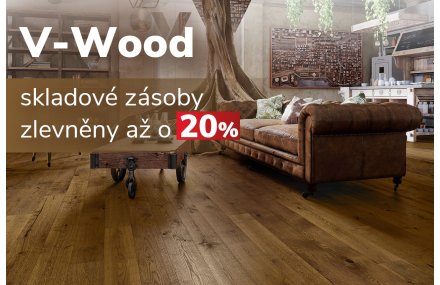 Od 1.června zlevňujeme dřevěné podlahy