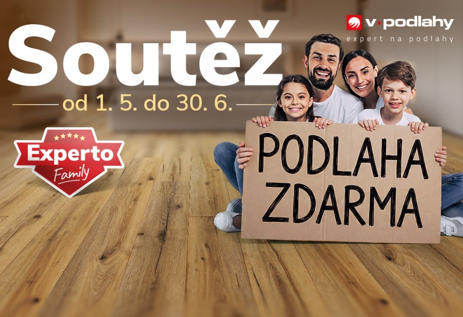 Soutěž o podlahu zdarma je tady. Získejte novou podlahu v hodnotě až 50 000 Kč